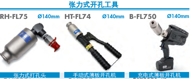 Cembre张力式开孔工具HT-FL74型