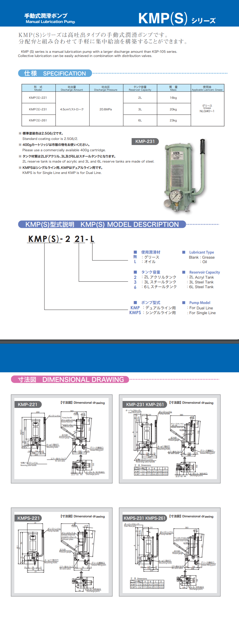 广和油泵高压KMP系列